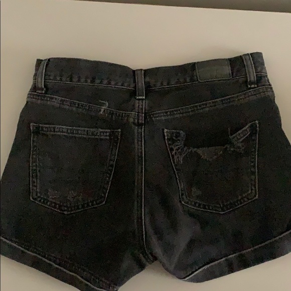 Black AE Mom Shorts - Picture 2 of 2